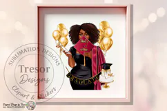 Black Girl Graduation PNG That’s a Wrap Grad Sublimation Product Image 6