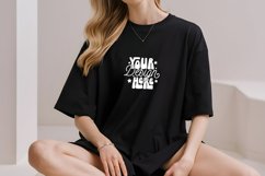 Black 1717 Mockup, Comfort Colors Shirt Mockup, Product Image 1