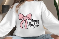 Christmas bow png design for T-shirts Product Image 4