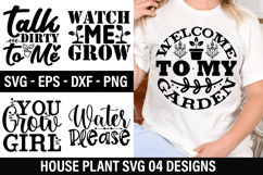 House Plant SVG Design - Welcome to my Garden Product Image 1