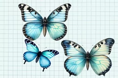 Butterfly clipart, Butterfly PNG, Butterfly painting Product Image 3