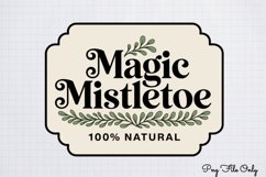 Vintage Christmas Labels Sublimation PNG Product Image 1