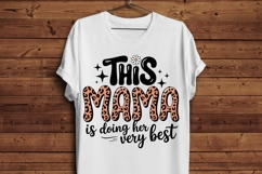 This Mama Is Doing Her Very Best PNG | Leopard Print Mama Product Image 4