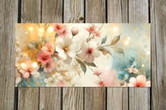 Watercolor flowers | spring Mug design Sublimation design P2 Product Image 3