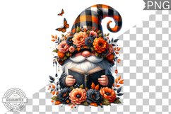 Halloween Gnome Sublimation - Clipart PNG Design Product Image 1