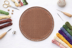 Embroidery base round 12 inch 30 cm digital file laser cut Product Image 7