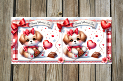 Cute valentine puppy | 4 love mug sublimation designs PLUS Product Image 3