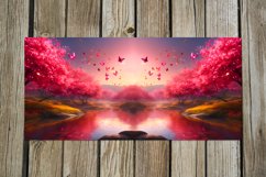 Lilac bush &amp; sakura| flowers Sublimation Mug design bundle Product Image 7