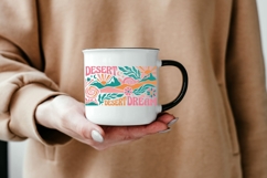 Desert Dream PNG, Boho Desert Landscape PNG, Southwestern Product Image 4
