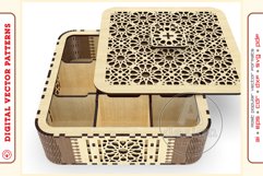 Box Organizer v3 - laser cut file - Glowforge ready SVG Product Image 7