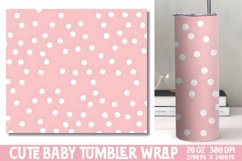 Cute Baby Pastel Tumbler Wrap Product Image 1
