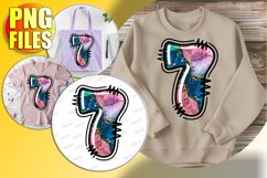 7 Doodle Letter Valentine Sweet Festive Design! Product Image 1