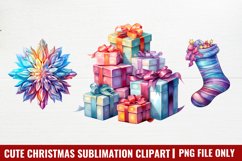 Cute Christmas Sublimation Clipart Product Image 1