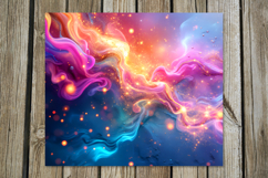 Abstract rainbow | 4 Straight Skinny Tumbler designs PL2 Product Image 3