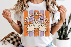Mama Is My Boo PNG, Cute Ghosts Halloween Sublimation Product Image 6