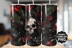 Gothic Christmas Tumbler | Christmas Tumbler Wrap Product Image 1