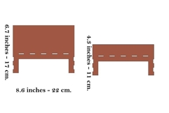 Upgrade set: headboard footboard basic for bed digital down Product Image 7