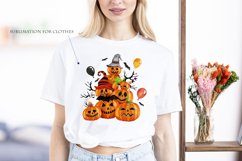 pumpkin for halloween, Autumn sublimation design Product Image 4