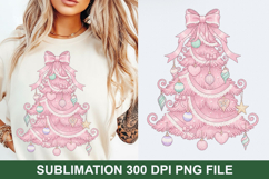 Christmas Tree Sublimation - Christmas PNG Design Product Image 1
