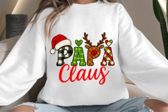 Papa Claus png design for T-shirts Product Image 4