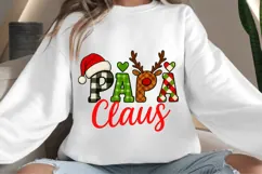 Papa Claus png design for T-shirts Product Image 4