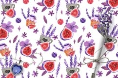 "Purple Cottage" Lavender Digital Papers Product Image 7