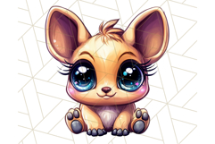 Safari Animals Clipart Png, Cute Kawaii Style for Crafts Product Image 3