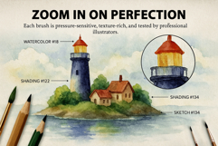 3500 Procreate Brushes Ultimate Pack Product Image 7