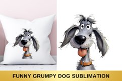 Funny Grumpy Dog Sublimation, Grey Dog Bundle Product Image 7
