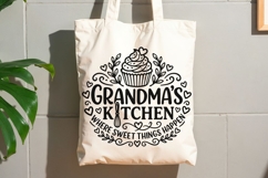 Grandma Kitchen Where Sweet Things Happen Svg, Farmhouse Svg Product Image 8