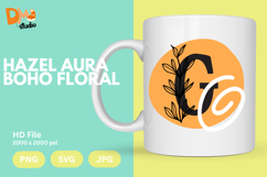 Hazel Aura Boho Floral Monogram Product Image 1