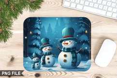 Christmas Snowman Mouse Pad Bundle - Christmas Sublimation Product Image 8