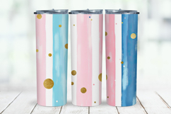 16 Polka Dot Stripe Digital Paper Bundle Product Image 6