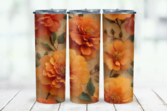 18 Dahlia Floral Digital Paper, Ranunculus Backgrounds Product Image 7