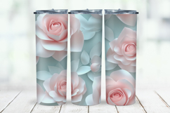 14 Pastel Rose Digital Paper Designs, Pastel Rose Background Product Image 5