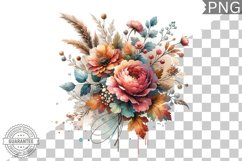 Flowers Sublimation - Clipart PNG Bundle Product Image 8