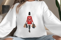Christmas motivational women png design for T-shirts Product Image 4