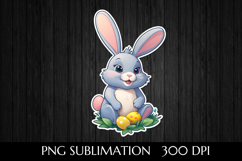 Bunny With Easter Eggs Product Image 1