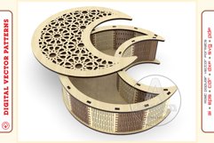 Box Organizer v7 - laser cut file - Glowforge ready SVG Product Image 7