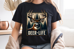 Deer Life PNG, Majestic Buck Hunting Sublimation Design Product Image 7