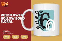 Wildflower Hollow Boho Floral Monogram Product Image 1