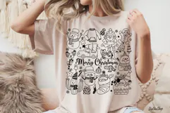 Christmas Svg, Merry Christmas, Cartoon Christmas Shirt Svg Product Image 6