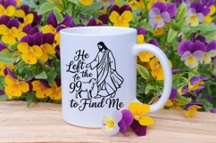 He Left The 99 To Find Me Svg, Bible Verse Svg, Jesus Svg. Product Image 8