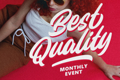 Orgistar - Bold Script Font Product Image 7