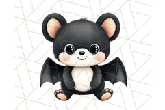 Halloween Animal Costumes PNG, Cute Spooky Animals Clipart Product Image 3