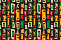 African Tribal Bright Seamless Pattern Product Image 1