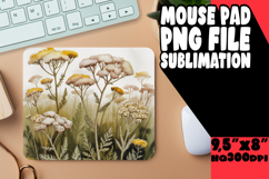 Joyful Desk Pad Design PNG, Flowers Product Image 1