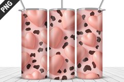 Valentines Love Skinny Tumbler PNG Wrap| Valentines Tumbler Product Image 4
