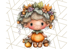 Woodland Autumn Parade Clipart PNG Fall Animals Product Image 3