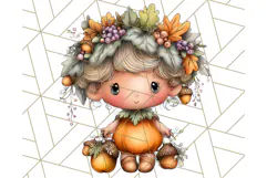 Woodland Autumn Parade Clipart PNG Fall Animals Product Image 3